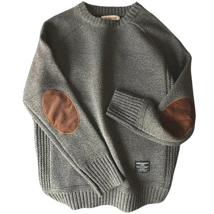 Patch Designs Knitted Sweater