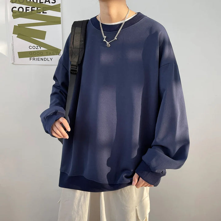 Casual Round Neck Sweatshirt