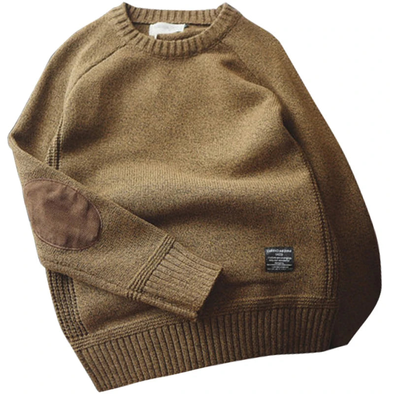 Patch Designs Knitted Sweater