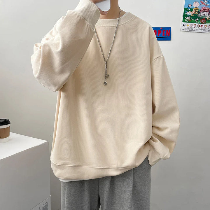 Casual Round Neck Sweatshirt