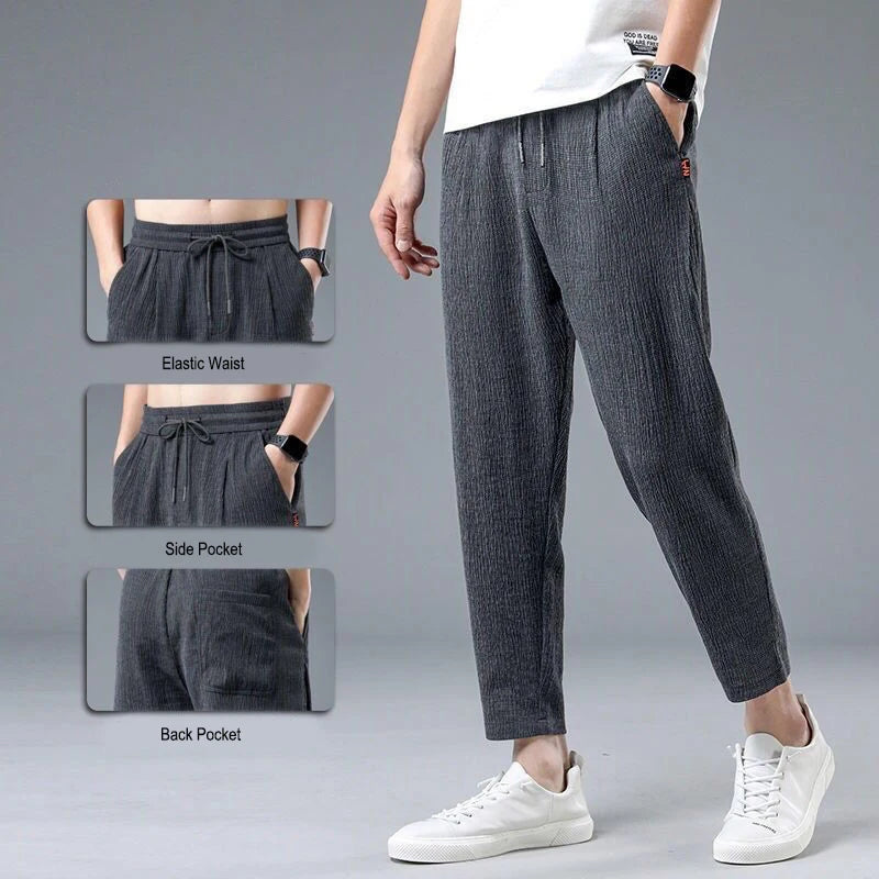 Summer Quick-Dry Linen Harem Pants