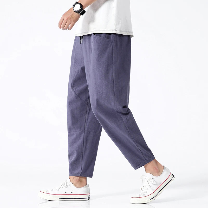 Cotton Summer Casual Pants