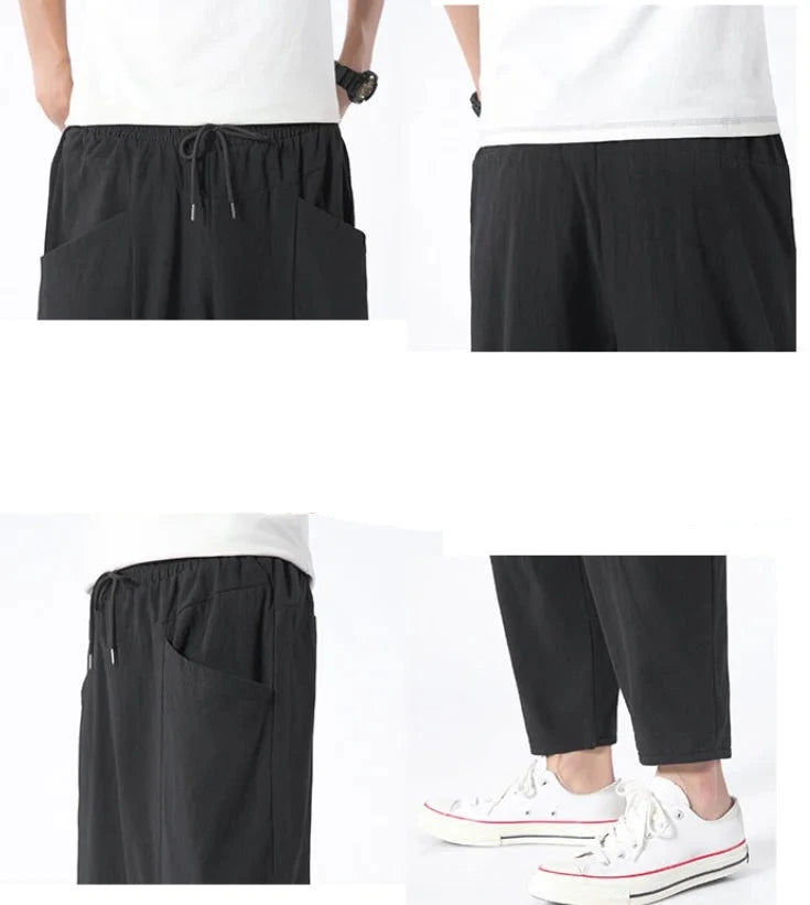 Cotton Summer Casual Pants