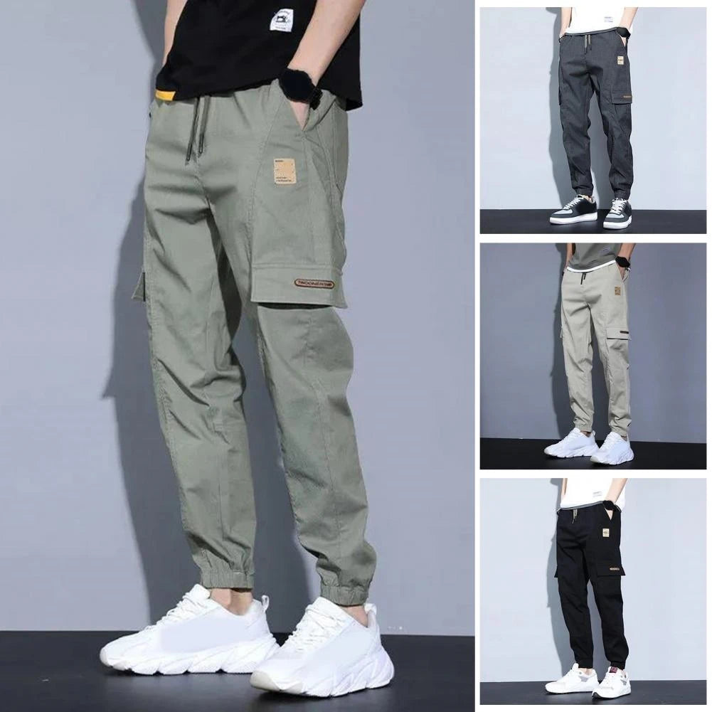 Soft Fabric Multi-Pocket Cargo Pants