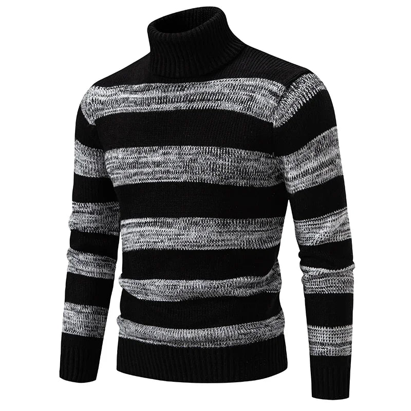 Casual Mock Neck Sweater