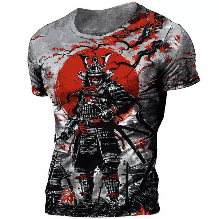 Samurai Style T-shirt 3D