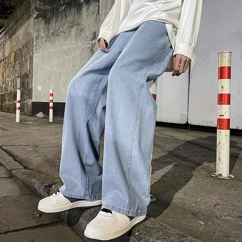 Street Hip Hop Loose Jeans