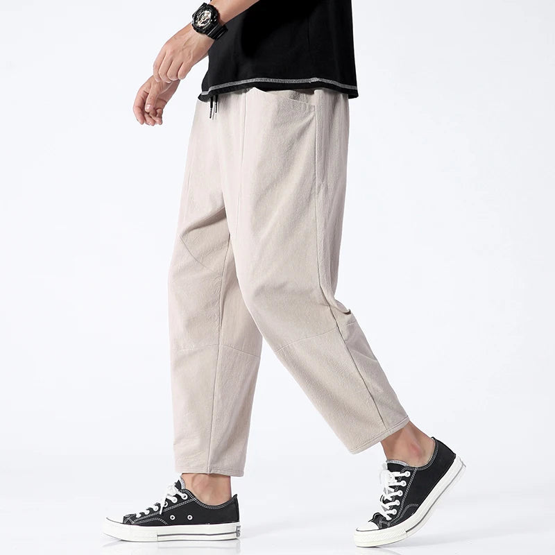 Cotton Summer Casual Pants