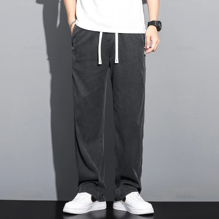 Summer Lyocell Straight Jeans