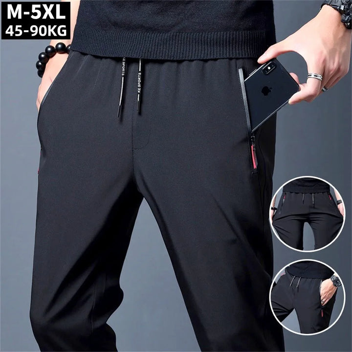 Stretch Slim Fit Casual Pants