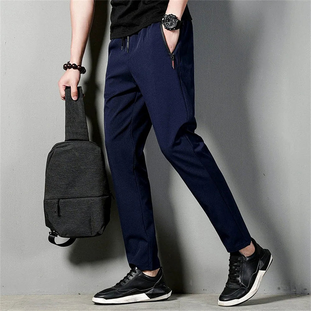 Stretch Slim Fit Casual Pants